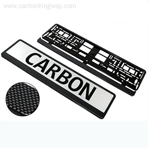 Carbon Fiber number plate surround